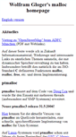 Mobile Screenshot of malloc.de